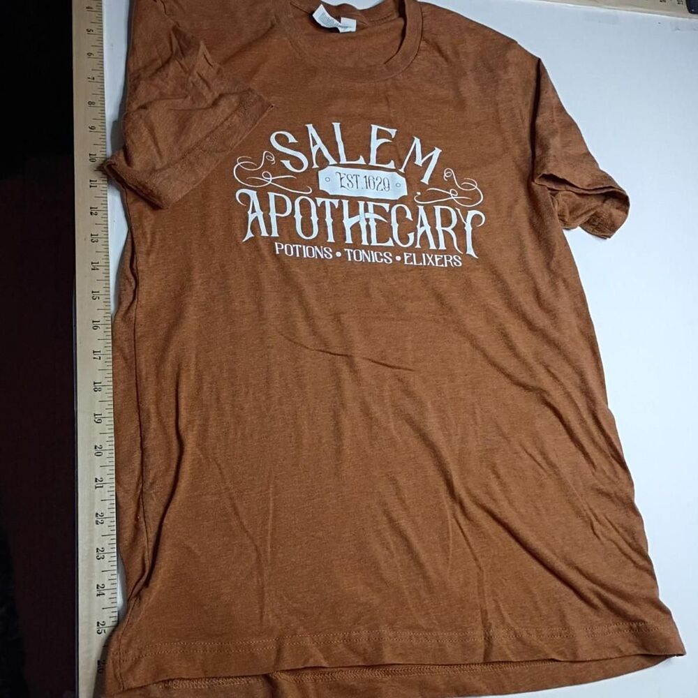 Salem Apothecary brown cotton t-shirt Size M #halloween #goth